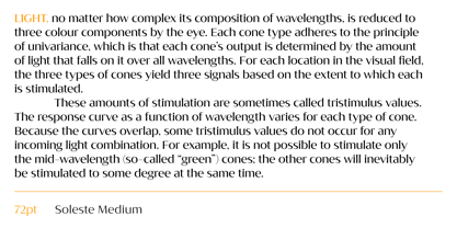 Soleste Font Poster 5